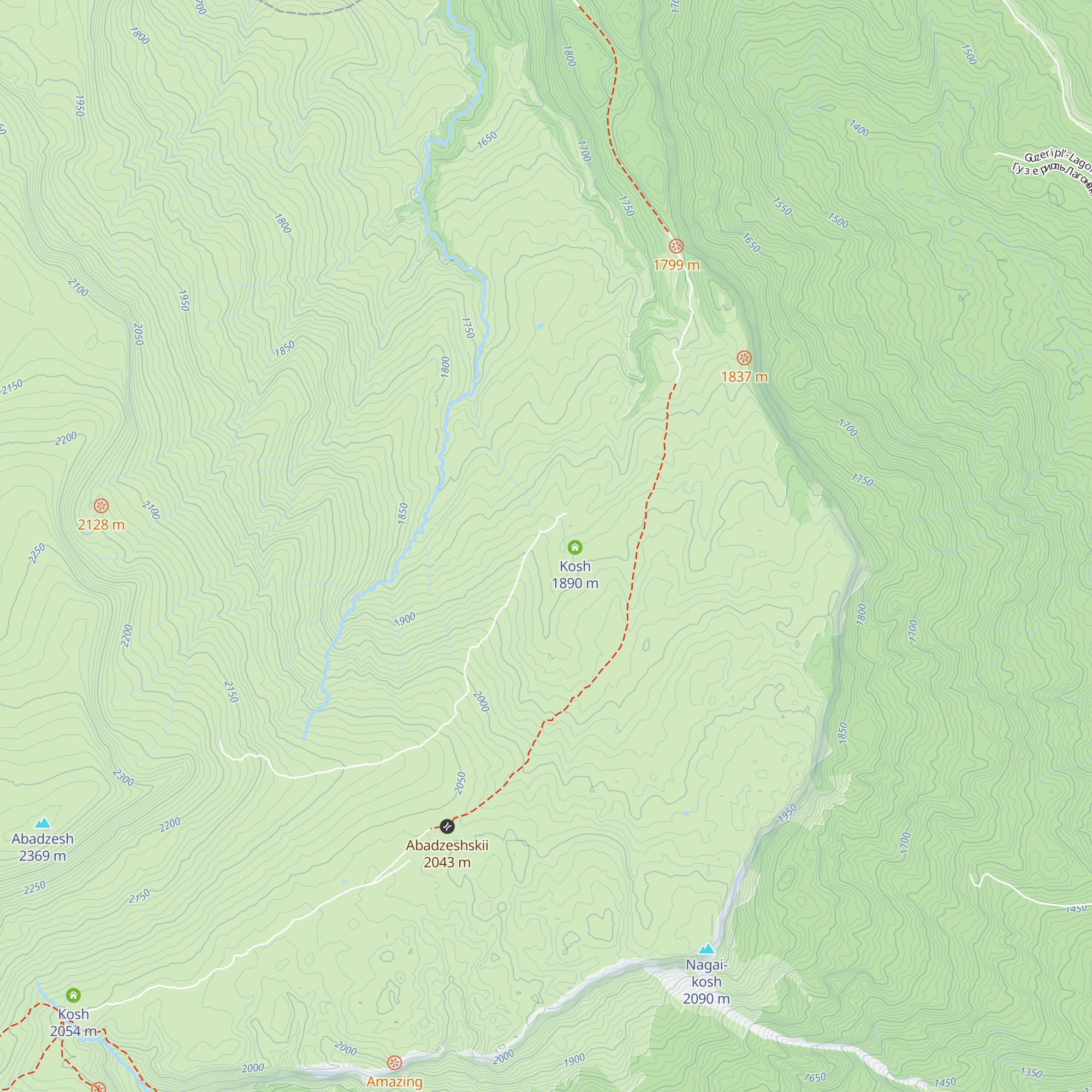 Kosh map