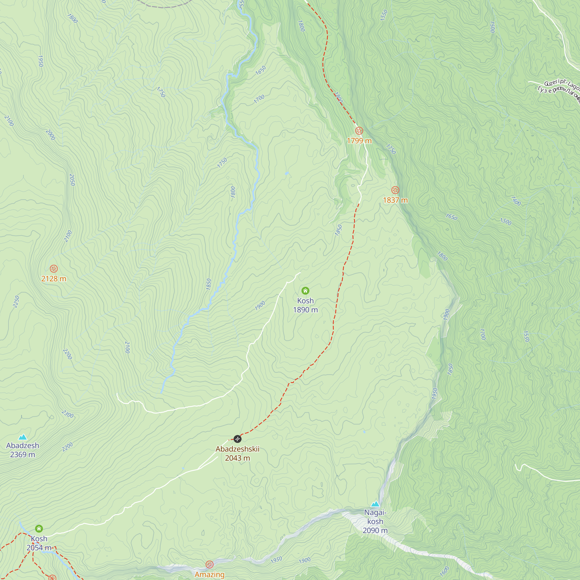 Kosh map