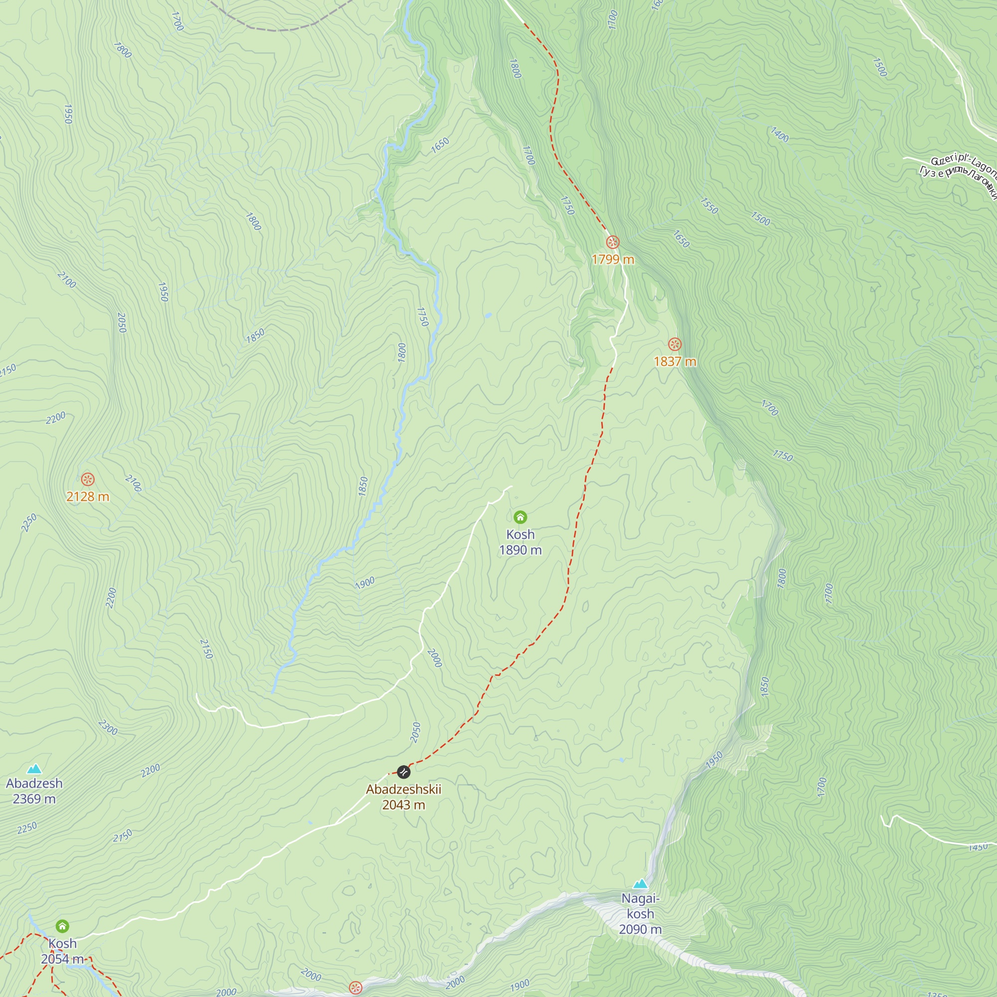 Kosh map