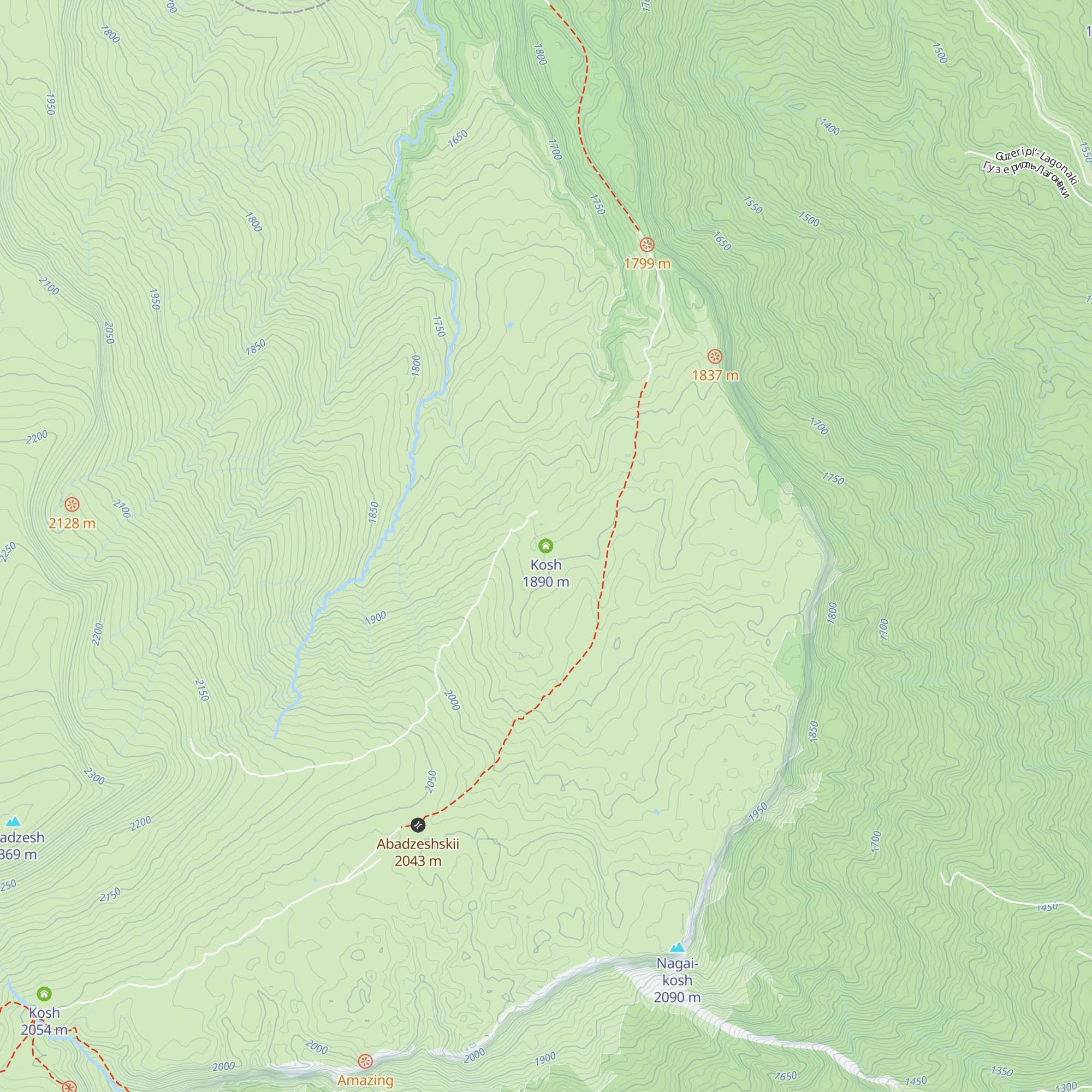 Kosh map