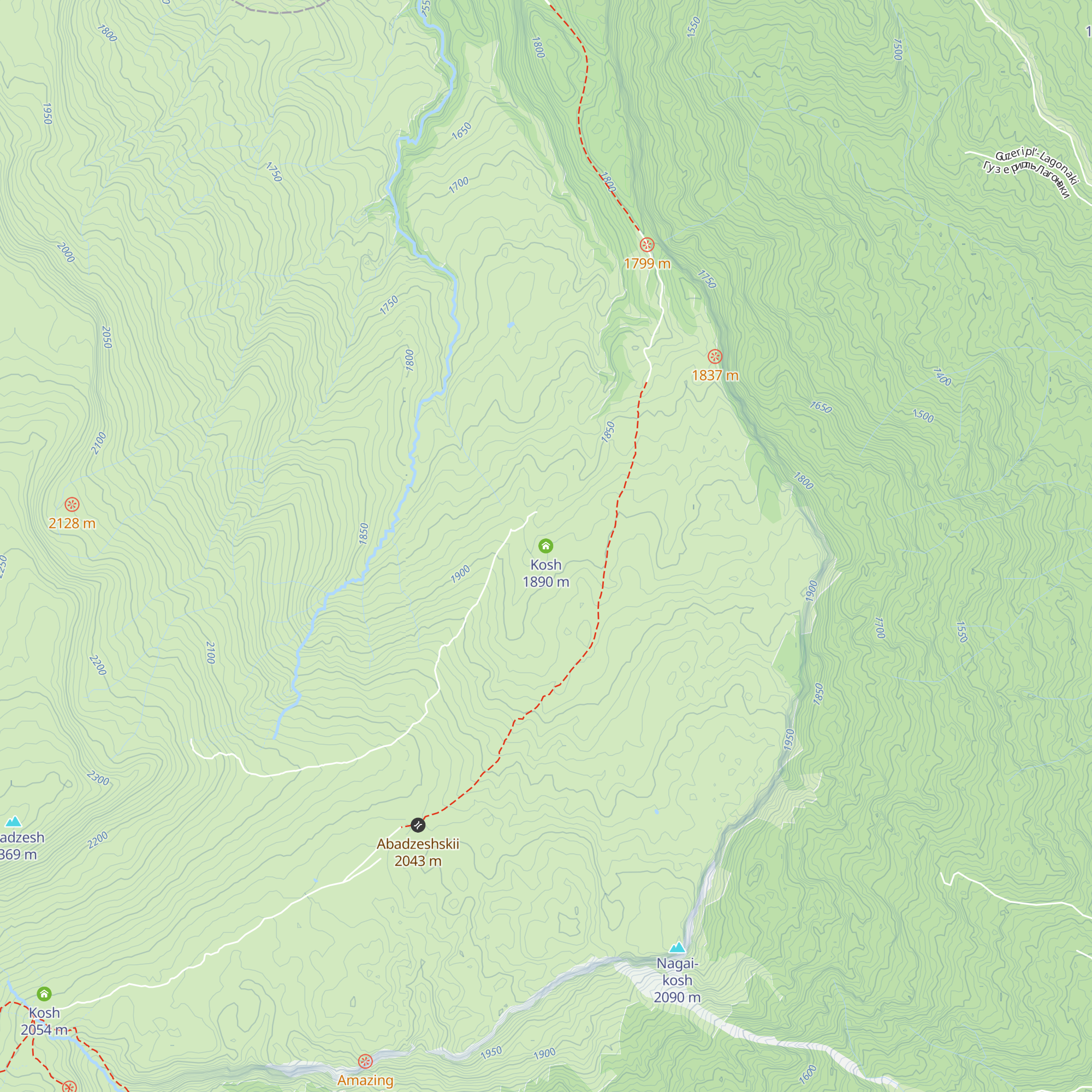 Kosh map