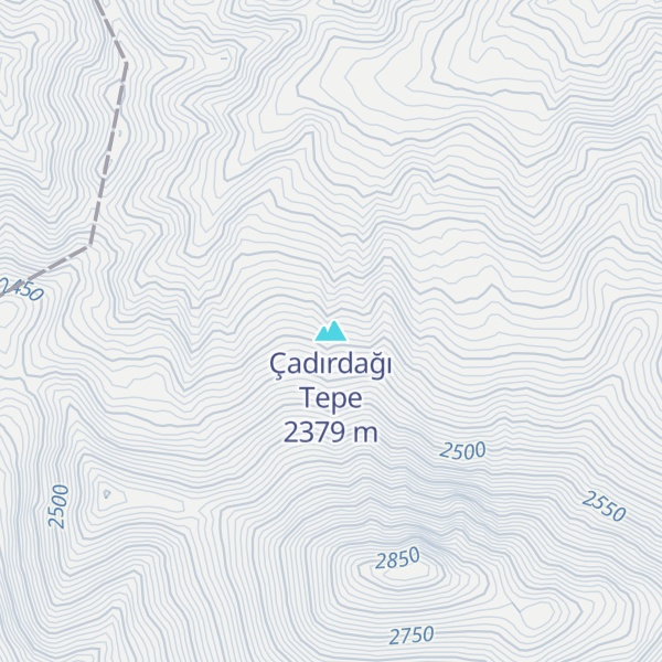 Map of Çadırdağı Tepe
