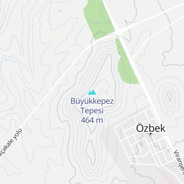 Map of Büyükkepez Tepesi