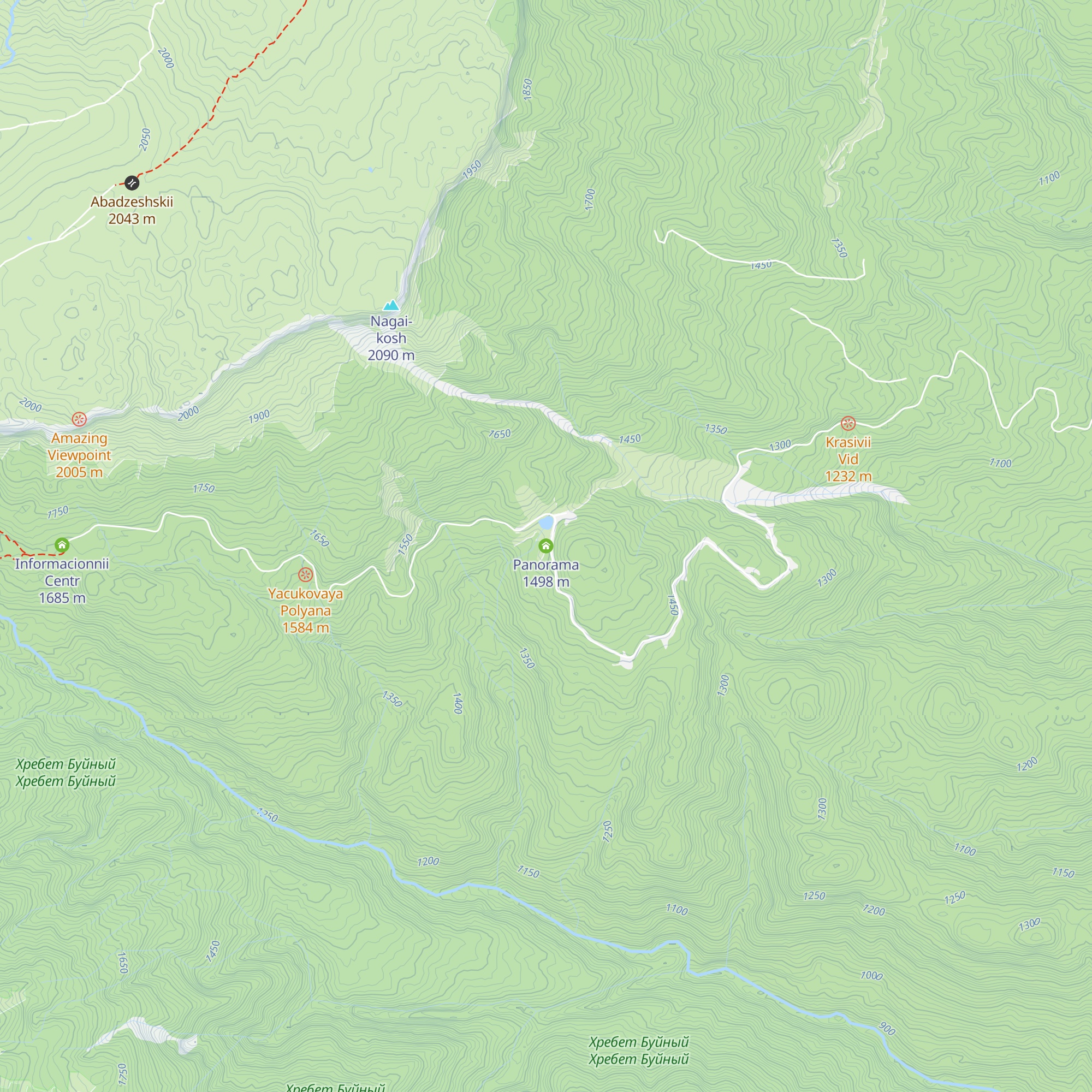 Panorama map