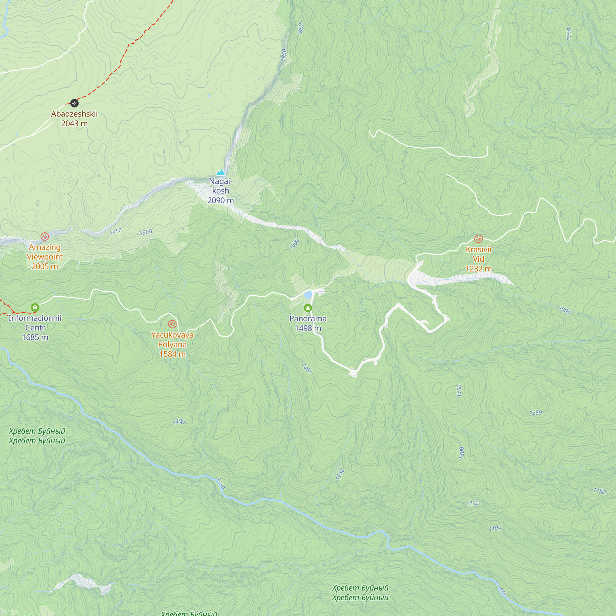 Panorama map
