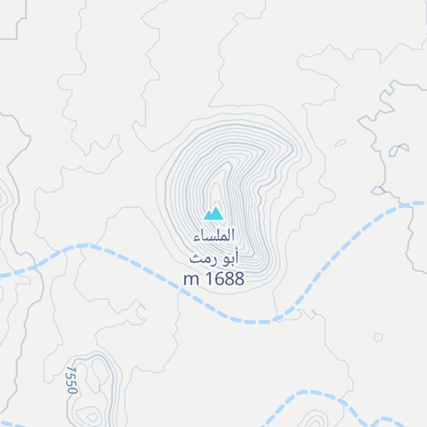 Map of الملساء أبو رمث