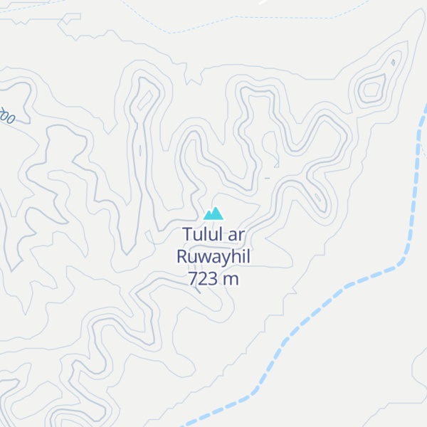 Map of Tulul ar Ruwayhil