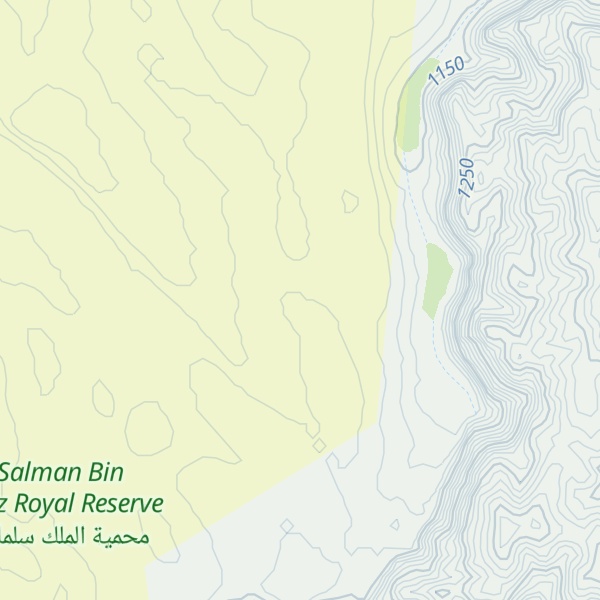 Map of Jabal al Ḩanādir
