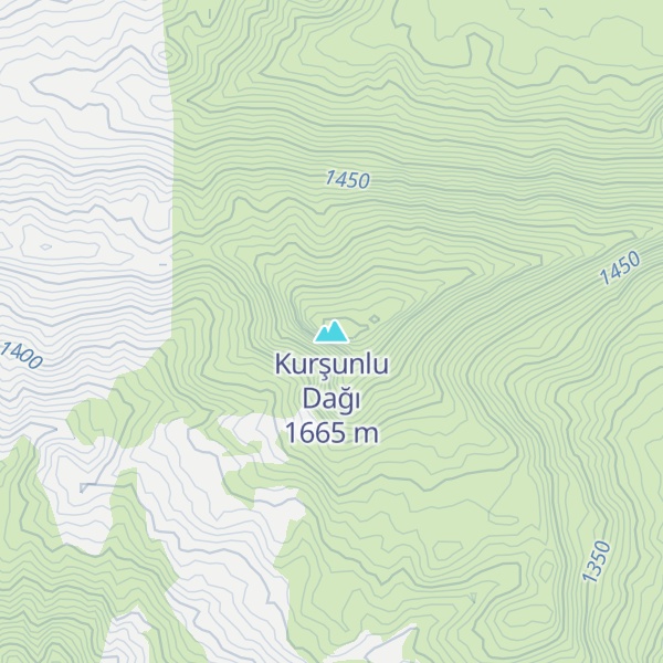 Map of Kurşunlu Dağı