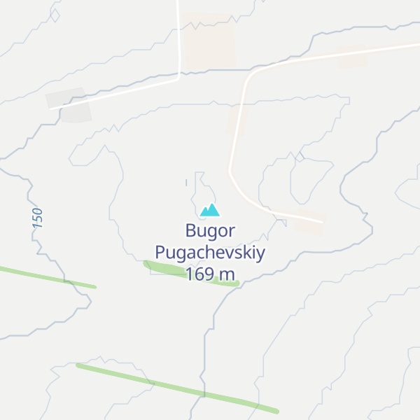 Map of Bugor Pugachevskiy