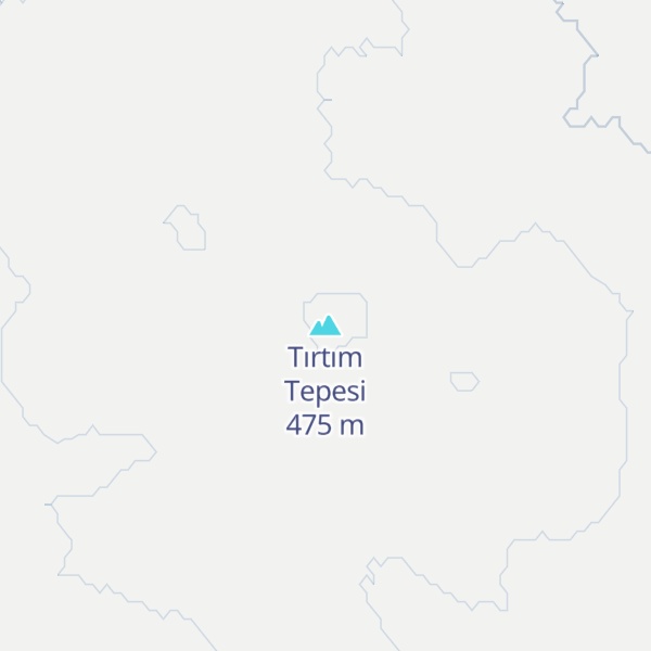 Map of Tırtım Tepesi