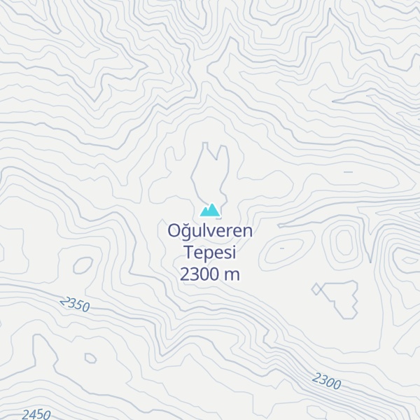 Map of Oğulveren Tepesi