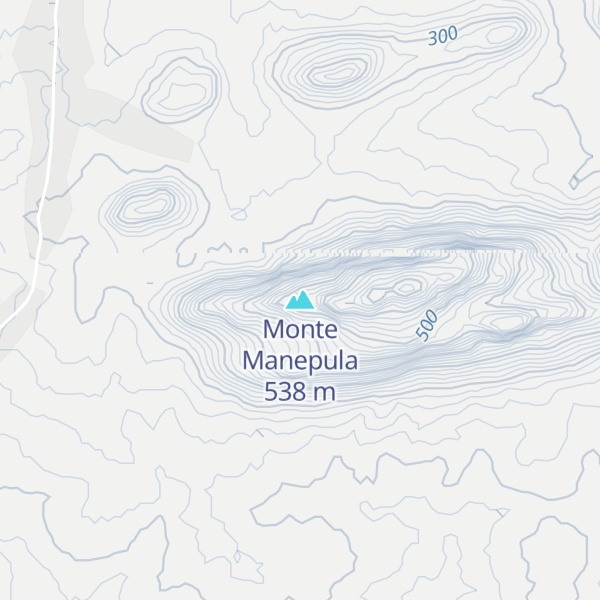 Map of Monte Manepula
