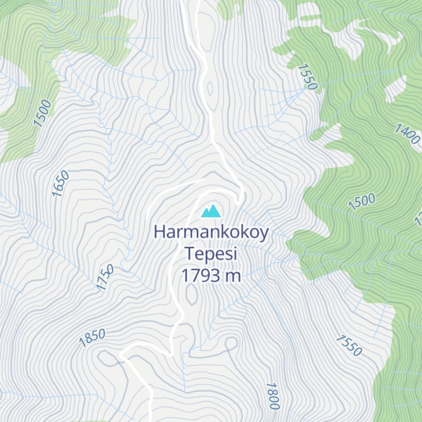 Map of Harmankokoy Tepesi