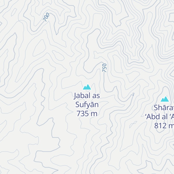 Map of Jabal as Sufyān