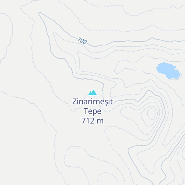 Map of Zinarimeşit Tepe