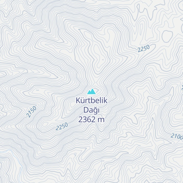 Map of Kürtbelik Dağı