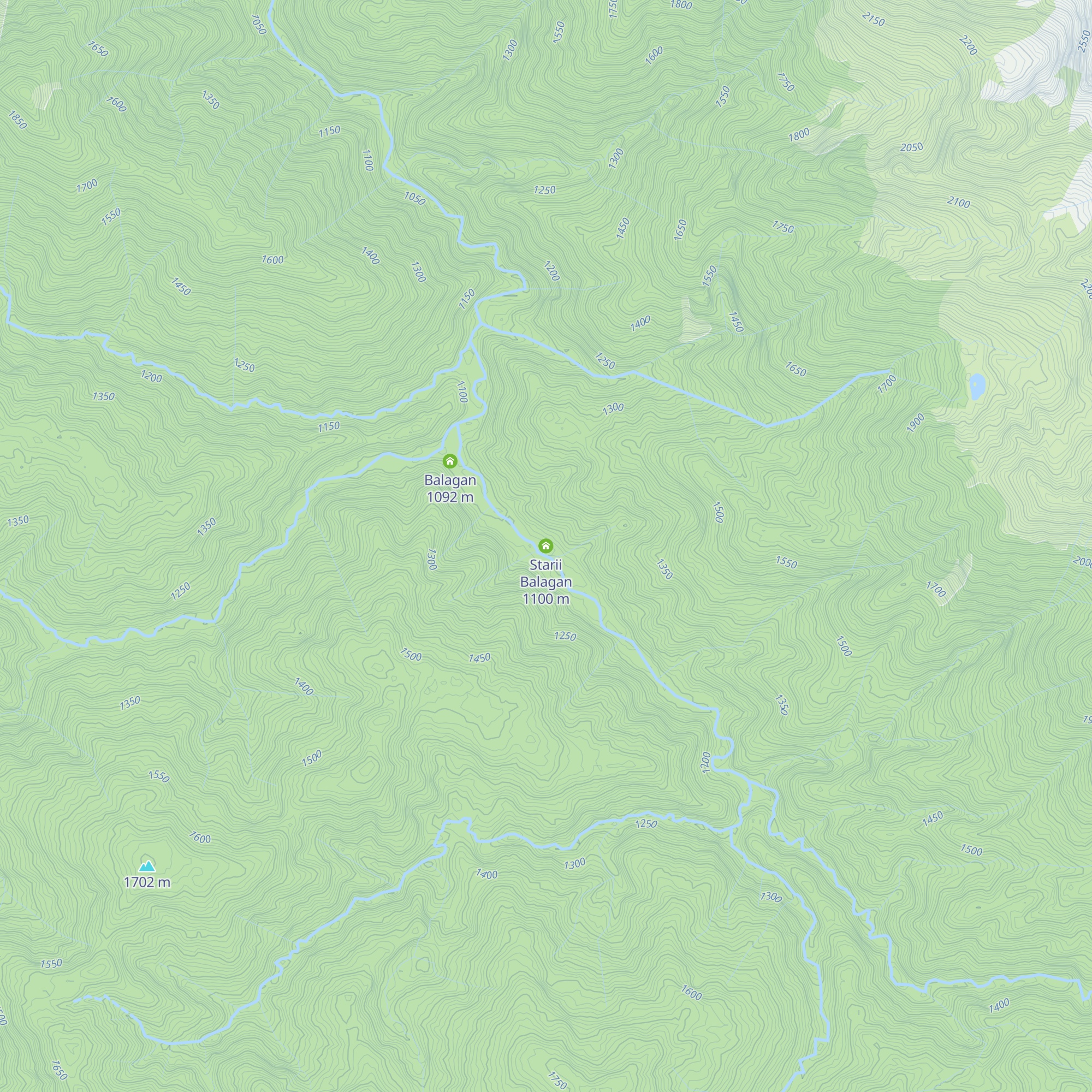 Starii Balagan map