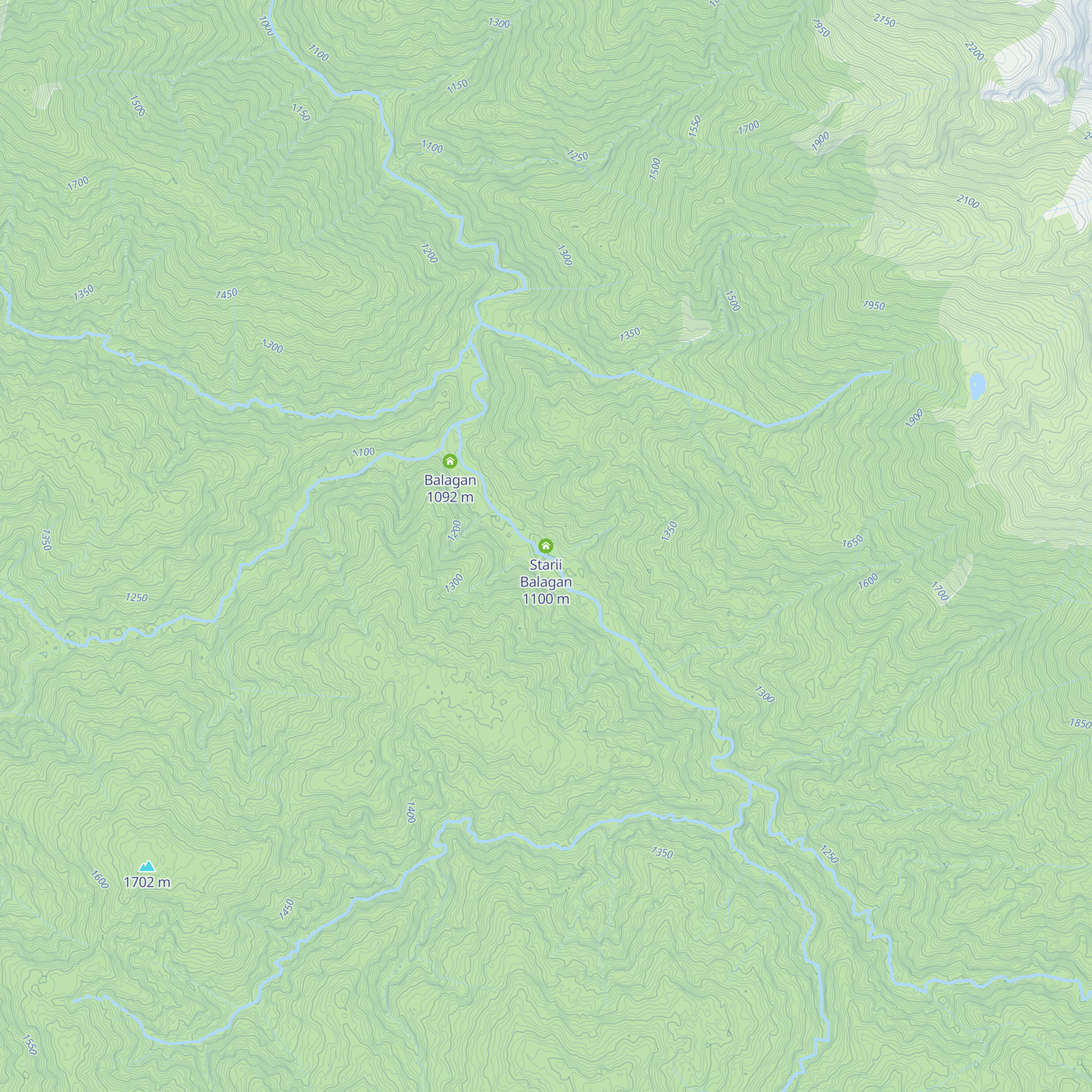Starii Balagan map