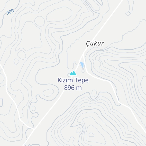 Map of Kızım Tepe