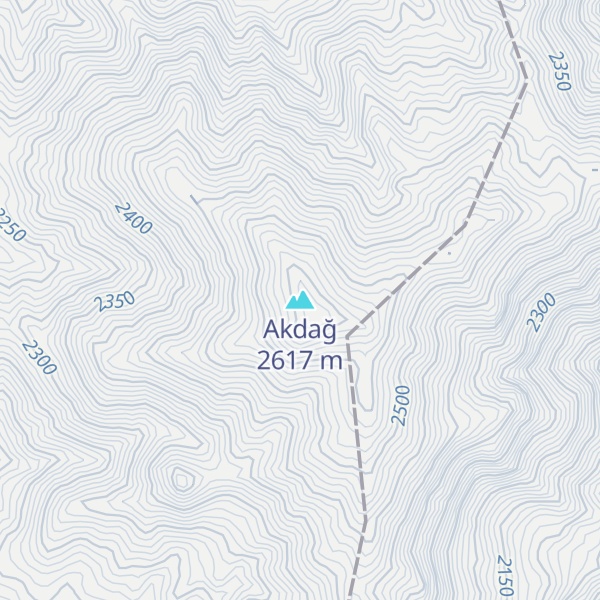Map of Akdağ