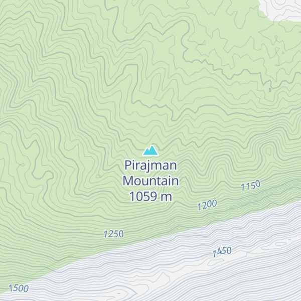 Map of Pirajman Mountain