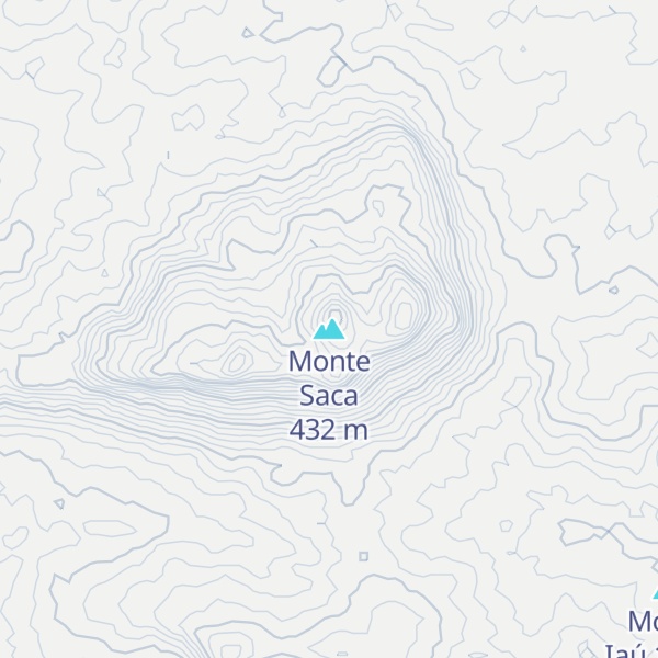 Map of Monte Saca