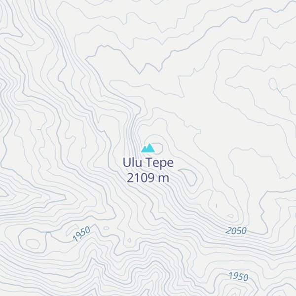 Map of Ulu Tepe