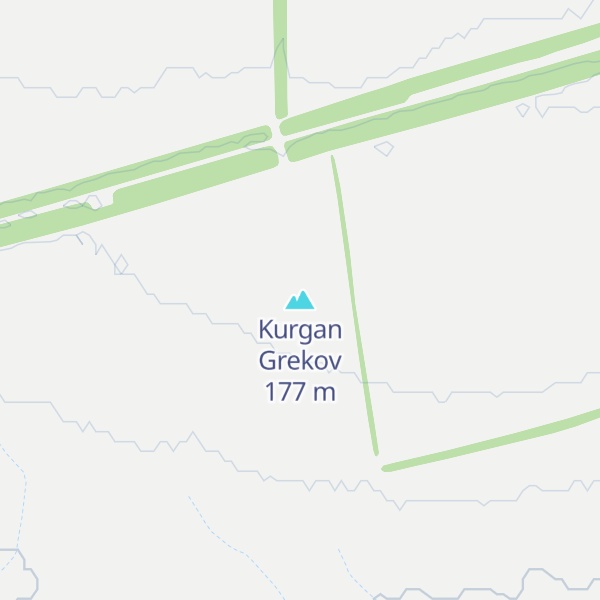 Map of Kurgan Grekov
