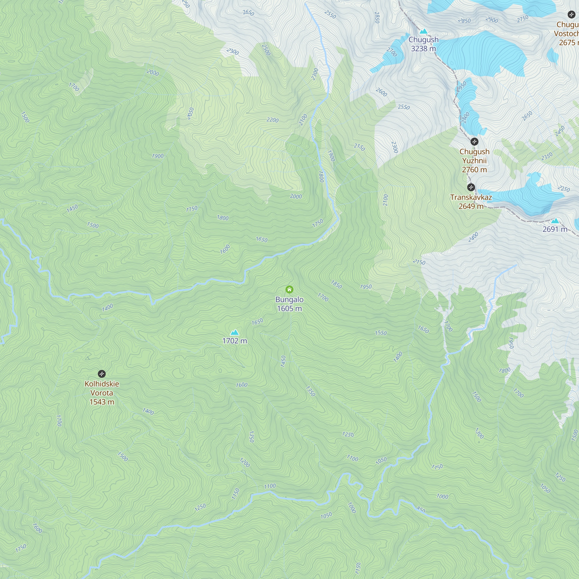 Bungalo map