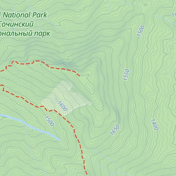 Map of Krasnaya Skala