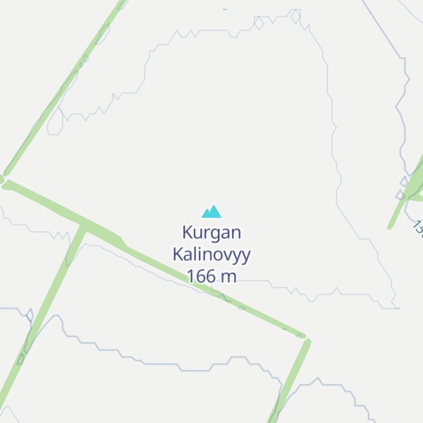 Map of Kurgan Kalinovyy