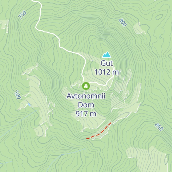 Map of Avtonomnii Dom