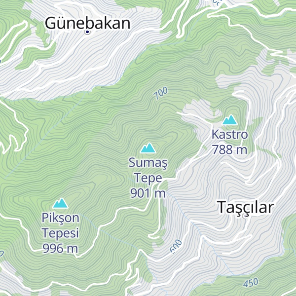 Map of Sumaş Tepe