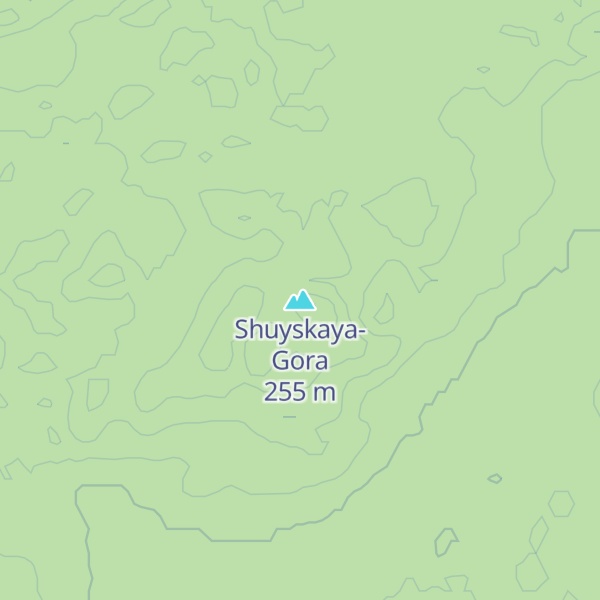 Map of Shuyskaya-Gora