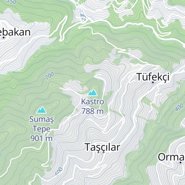 Map of Kastro