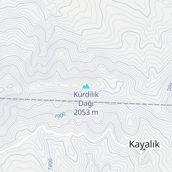 Map of Kürdilik Dağı