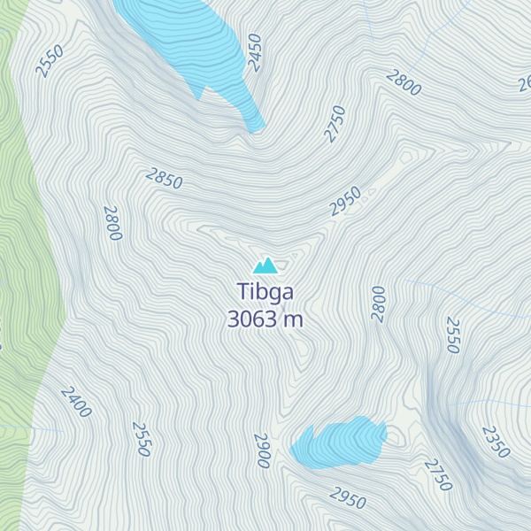 Map of Tibga