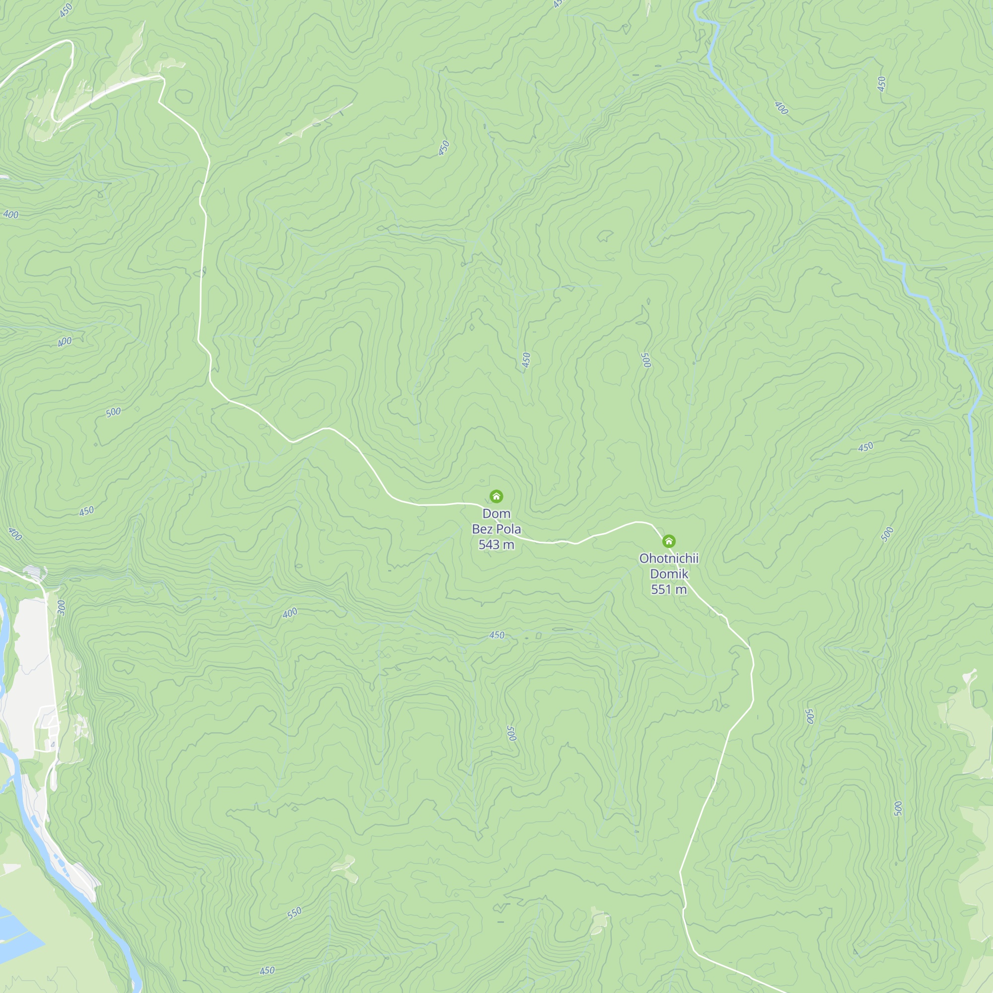 Dom Bez Pola map