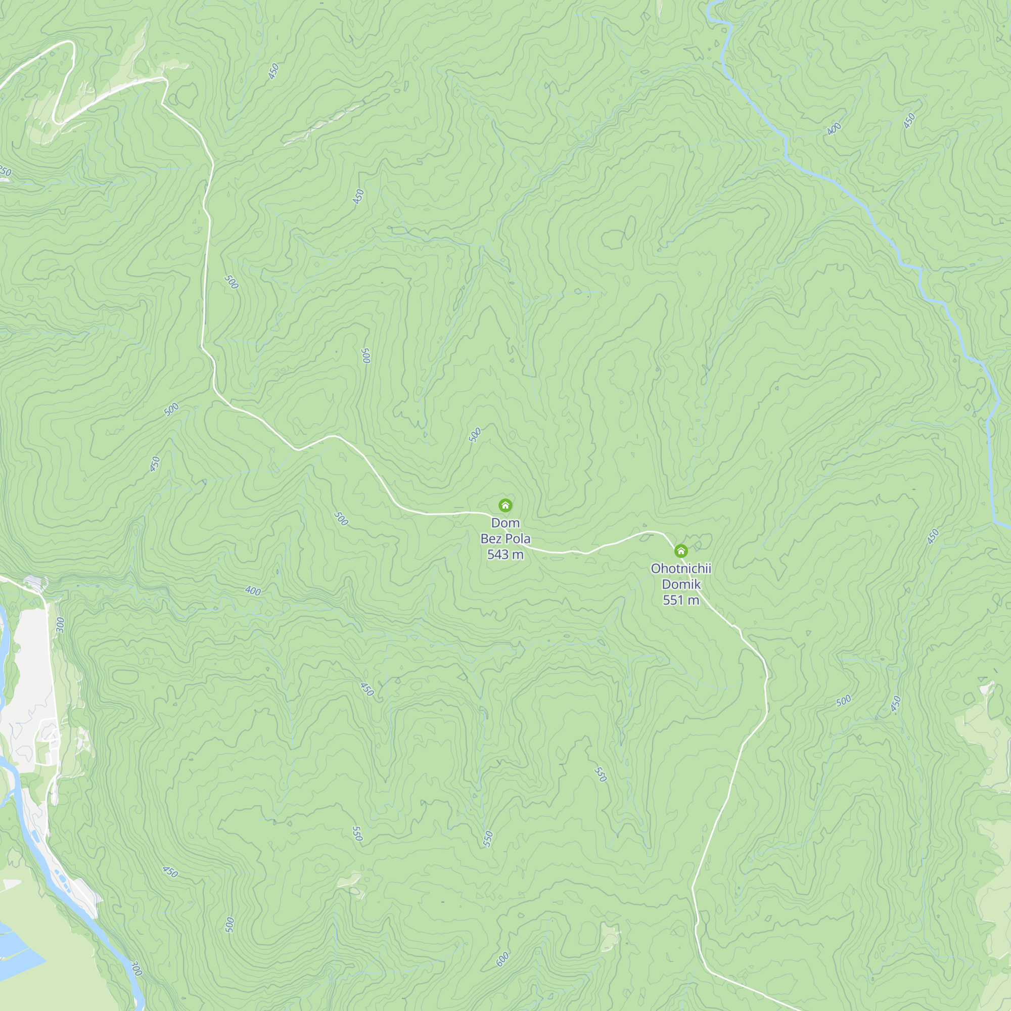 Dom Bez Pola map