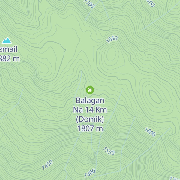 Map of Balagan Na 14 Km (Domik)