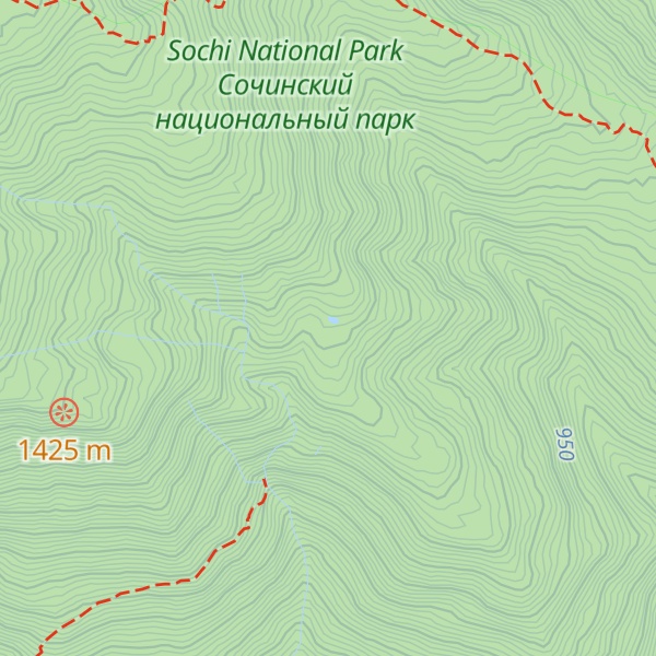 Map of Priyut «Gornii»