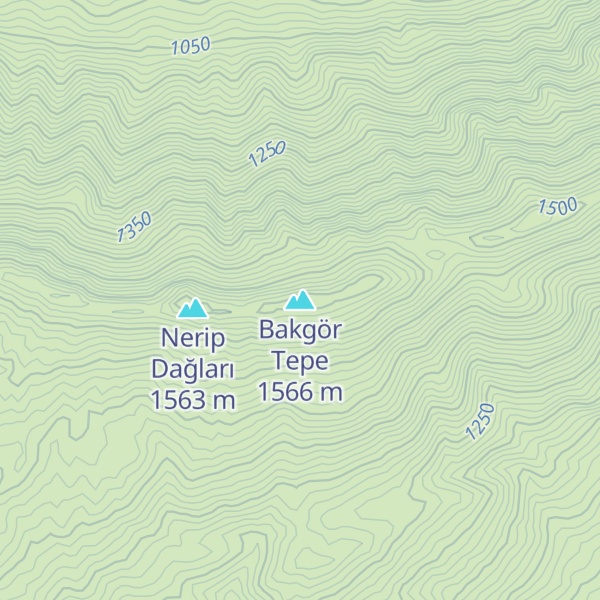 Map of Bakgör Tepe