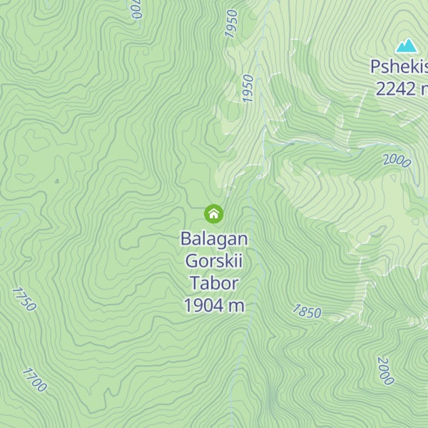 Map of Balagan Gorskii Tabor