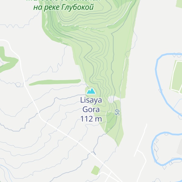 Map of Lisaya Gora