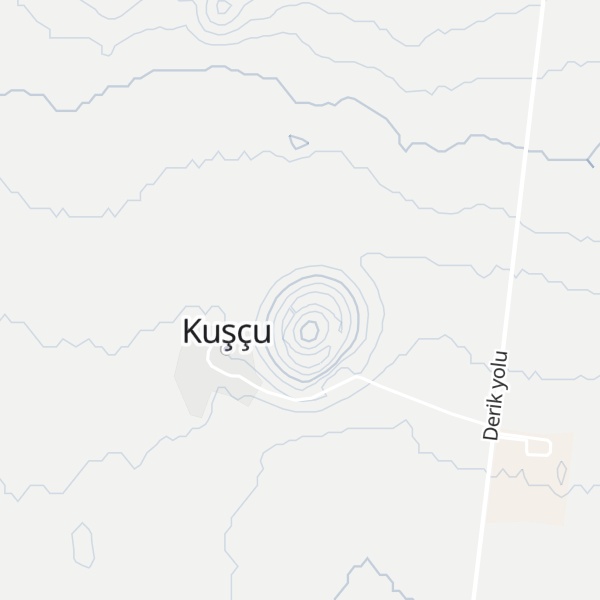 Map of Kuşçu Krateri