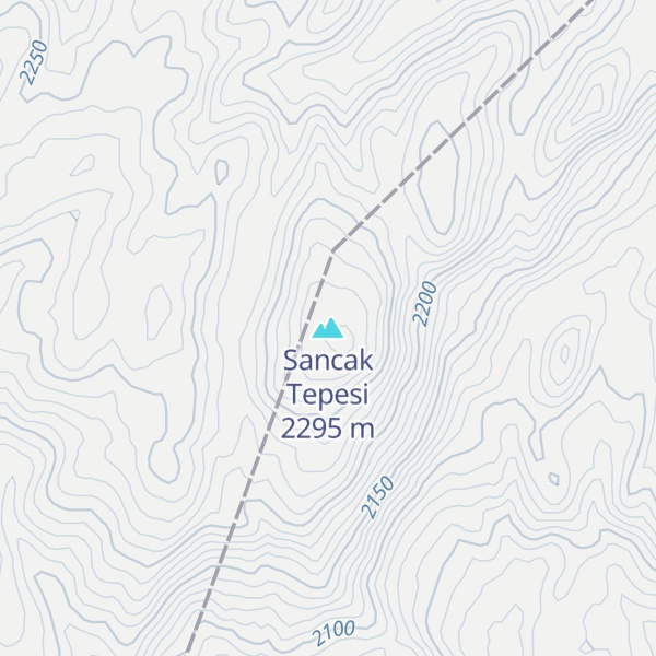 Map of Sancak Tepesi