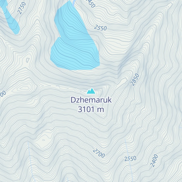 Map of Dzhemaruk