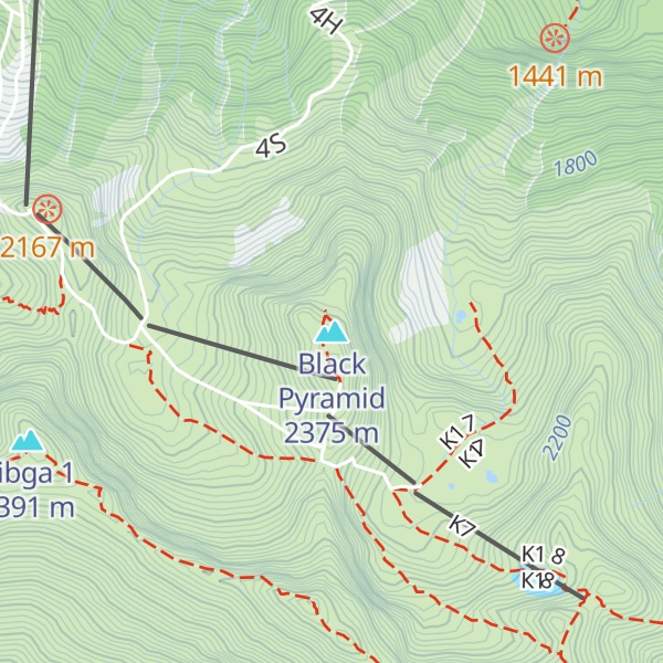 Map of Black Pyramid