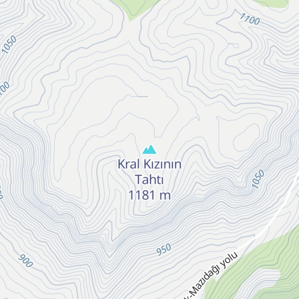 Map of Kral Kızının Tahtı